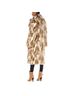 Nili Lotan Animal Print Tan Coat Size XS - photo 2