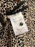Sézane 100% Polyester Floral Black Ivory Short Sleeve Blouse Size 10 - photo 4