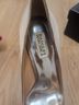 Badgley Mischka 100% Satin Tan Heels Size 9 - photo 3