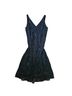 Jkara 100% Polyester 100% Polyester Floral Black Cocktail Dress Size 8 - photo 10