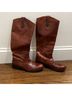 FRYE 100% Leather Brown Boots Size 6 - photo 4