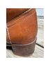 FRYE 100% Leather Aztec Or Tribal Print Tan Ankle Boots Size 7 - photo 8