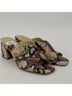 Nine West Snake Print Multi Color Sandals Size 8 1/2 - photo 4