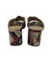 Nine West Snake Print Multi Color Sandals Size 8 1/2 - photo 2