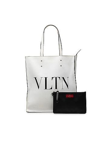 Valentino Leather Rockstud VLTN Satchel (view 2)