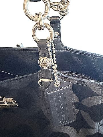 Coach Leather Tote (view 2)