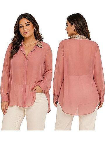 Umgee umgee Long Sleeve Blouse (view 1)