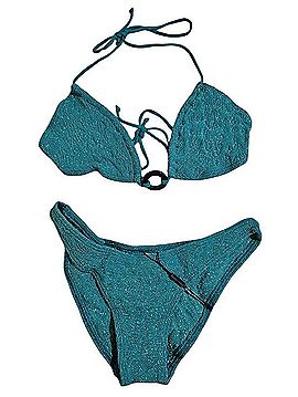 Bound by Bond-eye Ring Ingrid Triangle &amp; Sign Brief Two Piece Swimsuit (view 1)