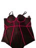 Torrid Black Pink One Piece Swimsuit Size 6 - photo 1