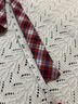 Polo 100% Fabric Plaid Red Blue White Belt One size - photo 4