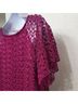 DressBarn 100% Polyester Floral Pink T-Shirt Size L - photo 4