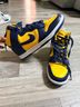 Nike Yellow Blue Sneakers Size EU 38 - photo 5