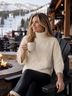 AYR 100% Wool Ivory Turtleneck Sweater Size XS - photo 4