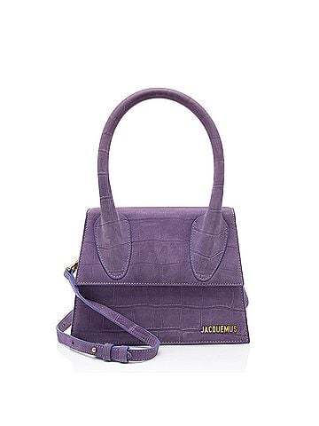 Jacquemus Jacquemus Croc Embossed Nubuck Le Chiquito Moyen Large Bag (view 1)