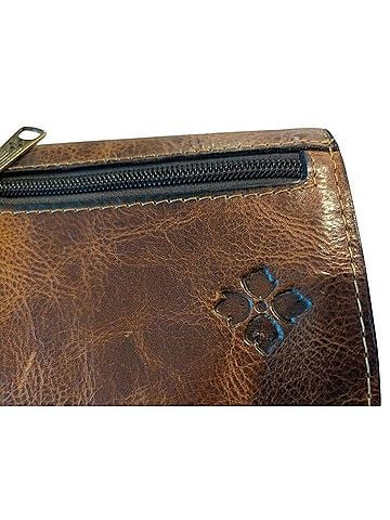 Patricia Nash Tri-Fold Wallet Organizer Leather Wallet (view 2)