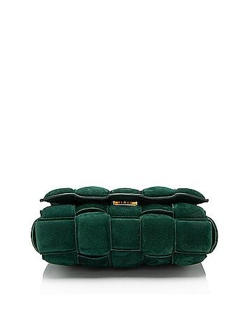 Bottega Veneta Bottega Veneta Suede Cassette Chain Maxi Shoulder Bag (view 2)