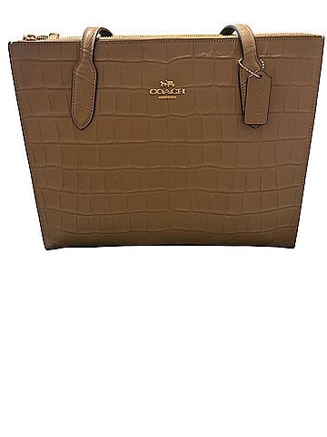 Coach Leather Tote (view 1)