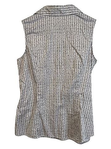 New York & Company Sleeveless Ruffle-Placket Camisole Sleeveless T-Shirt (view 2)