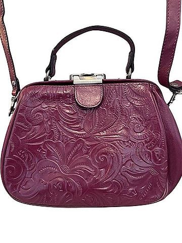 Patricia Nash Gracchi Leather Satchel (view 1)