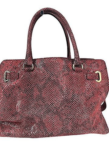 Michael Kors Hamilton Leather Satchel (view 2)
