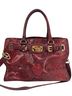 Michael Kors Snake Print Red Leather Satchel One size - photo 1