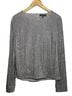 Missguided Silver Long Sleeve Blouse Size 10 - photo 1