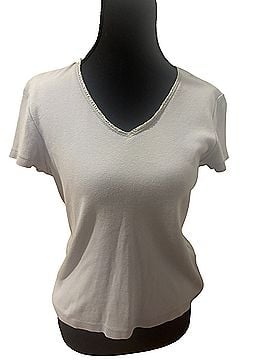 Basic Editions Short Sleeve Blouse (view 1)