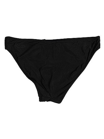 Dolce & Gabbana Black Nylon Stretch Slip Brief Women Women's Underwear (view 2)