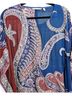 Soft Surroundings Paisley Multi Color Kimono Size S - photo 4