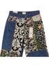 Alice + Olivia Floral Animal Print Multi Color Jeans Size 25 waist - photo 4