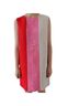 Max Mara Studio Color Block Red Pink White Cocktail Dress Size 14 - photo 1