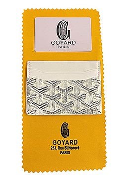 Goyard Leather Card Holder (view 1)