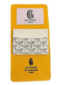 Goyard Leather Card Holder (view 1)