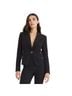 Veronica Beard 63% Polyester 27% Viscose 7% Cotton 3% Elastane 100% Polyester Black Blazer Size 2 - photo 1