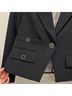 Veronica Beard 63% Polyester 27% Viscose 7% Cotton 3% Elastane 100% Polyester Black Blazer Size 2 - photo 4