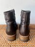 A.P.C. 100% Leather Brown Ankle Boots Size EU 38 - photo 4