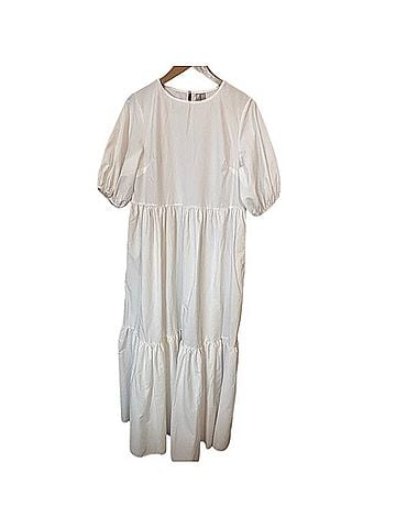 ASOS Tiered Smock Midi Casual Dress (view 1)