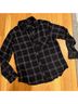 Rails Plaid White Blue Long Sleeve Button-Down Shirt Size M - photo 5