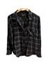 Rails Plaid White Blue Long Sleeve Button-Down Shirt Size M - photo 1