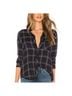 Rails Plaid White Blue Long Sleeve Button-Down Shirt Size M - photo 4