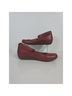 Clarks 100% Leather Solid Red Flats Size 11 - photo 6