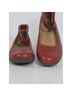 Clarks 100% Leather Solid Red Flats Size 11 - photo 4