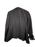 Banana Republic Plaid Gray Blazer Size 14 - photo 2
