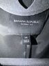 Banana Republic Plaid Gray Blazer Size 14 - photo 3