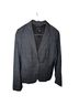 Banana Republic Plaid Gray Blazer Size 14 - photo 1