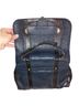 Marc Jacobs Color Block Solid Jacquard Blue Black Tan Leather Tote One size - photo 2