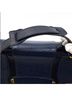 Marc Jacobs Color Block Solid Jacquard Blue Black Tan Leather Tote One size - photo 11