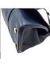 Marc Jacobs Color Block Solid Jacquard Blue Black Tan Leather Tote One size - photo 8