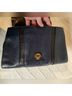 Marc Jacobs Color Block Solid Jacquard Blue Black Tan Leather Tote One size - photo 10