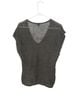 Lafayette 148 New York 100% Hemp Gray Short Sleeve Blouse Size L - photo 2